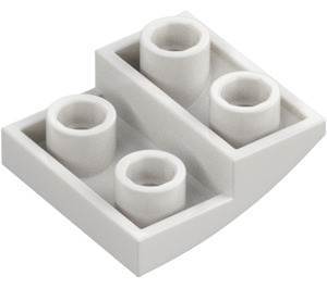 LEGO Blanco Con pendiente 2 x 2 x 0.7 Curvo Invertido (32803)