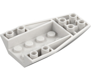 LEGO Blanco Cuña 6 x 4 Triple Curvo Invertido (43713)