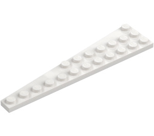 LEGO Blanco Cuña Placa 3 x 12 Ala Derecha (47398)