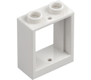 LEGO Blanco Marco de ventana 1 x 2 x 2 (60592 / 79128)