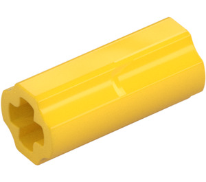 LEGO Eje Conector (Lisa con agujero en "x") (59443)