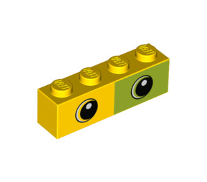 LEGO Ladrillo 1 x 4 con Ojos (3010 / 47819)