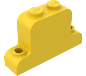 LEGO Amarillo Auto Reja