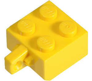 LEGO Bisagra Ladrillo 2 x 2 Cierre con 1 Finger Vertical (sin agujero de eje) (30389)