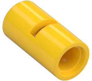 LEGO Amarillo Pin Joiner Circular con ranura (29219 / 62462)