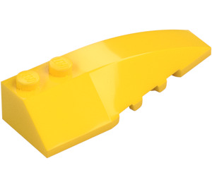 LEGO Amarillo Cuña 2 x 6 Doble Derecha (5711 / 41747)