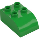 Duplo Ladrillo 2 x 3 con Parte superior curva (2302)