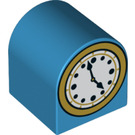 Duplo Ladrillo 2 x 2 x 2 con Parte superior curvo con Clock Rostro (3664 / 38808)