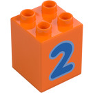 Duplo Ladrillo 2 x 2 x 2 con 2 (13164 / 31110)