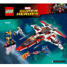 LEGO Avenjet Espacio Mission 76049 Instructions