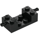 LEGO Ladrillo 2 x 4 con Recorte y Rueda Holders (18892 / 42947)