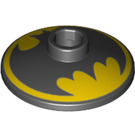 LEGO Dish 2 x 2 con Batman Symbol (4740 / 55056)