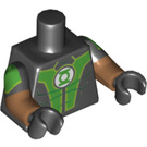 LEGO Verde Lantern (Simon Baz) Minifigura Torso (973 / 16360)