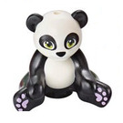 LEGO Panda con Green Ojos y Lavender Paws (67396 / 100631)