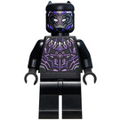 LEGO Negro Panther con Morado y Lavanda Highlights Minifigura