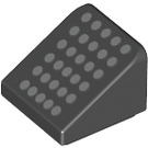 LEGO Pendiente 1 x 1 (31°) con gris Dots (35338 / 72297)