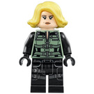 LEGO Negro Widow con Amarillo Cabello corto Minifigura