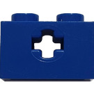 LEGO Azul Ladrillo 1 x 2 con Eje Agujero (Apertura '+' y soporte de perno inferior) (32064)