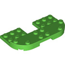 LEGO Plato 8 x 4 x 0.7 con Esquinas redondeadas (73832)