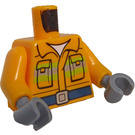 LEGO Firefighter con Lifejacket Minifig Torso (973 / 76382)