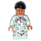 LEGO Cho Chang con Luz Aguamarina Vestido Minifigura