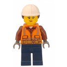 LEGO Construcción Worker Minifigura