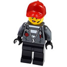 LEGO Criminal con Coleta Pelo con Rojo Sombrero Minifigura