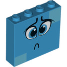 LEGO Ladrillo 1 x 4 x 3 con Sad Cara (49311 / 52099)