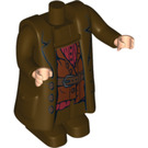 LEGO Hagrid Cuerpo con Coat con Rojo Camisa y Reddish Marrón Chaleco (41383)