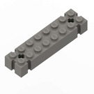 LEGO Ladrillo 2 x 8 con Axleholes y 6 Notches (30520)