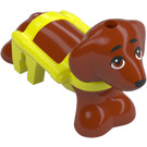 LEGO Perro con Amarillo Harness (101284)