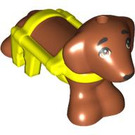 LEGO Perro con Amarillo Harness (101284)