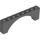 LEGO Arco 1 x 8 x 2 Parte superior delgada y elevada sin parte inferior reforzada (16577 / 40296)