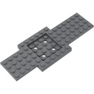 LEGO Base 6 x 16 x 2/3 con Recess y Agujeros (52037)