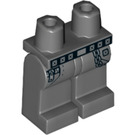 LEGO Minifigure Caderas y piernas con Negro Cinturón y Plata Cadena (3815 / 57025)