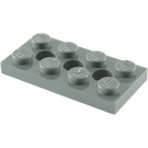 LEGO Technic Plato 2 x 4 con Agujeros (3709)