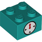 LEGO Ladrillo 2 x 2 con Clock (3003 / 68936)