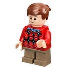 LEGO Dudley Dursley con Rojo Jersey Minifigura