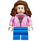 LEGO Hermione Granger con Bright Rosa Chaqueta Minifigura