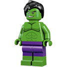 LEGO Hulk con Pelo despeinado Minifigura