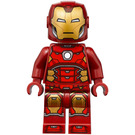 LEGO Iron Hombre con Hexagonal Pecho Placa Minifigura