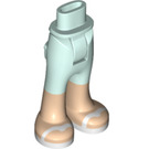 LEGO Cadera con Pants con Feet y blanco Sandals (35573)