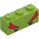 LEGO Ladrillo 1 x 3 con Bowser Cara (3622 / 68900)