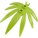 LEGO Planta Hojas 6 x 5 Swordleaf con Clip (Clip "O" abierto) (10884 / 42949)