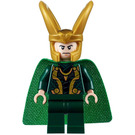 LEGO Loki con Verde oscuro Traje Minifigura