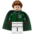 LEGO Lucian Bole en Slytherin Quidditch Uniform Minifigura