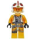 LEGO Luke Skywalker con Piloto Atuendo con Printed Piernas y Molded Visera Minifigura