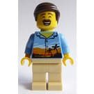 LEGO Man en Hawaiian Shirt Minifigura
