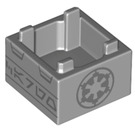 LEGO Caja 2 x 2 con Imperial logo y Aurebesh Characters (‘CARGO’) (69870 / 103543)