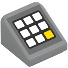 LEGO Con pendiente 1 x 1 (31°) con keypad (35338 / 78238)